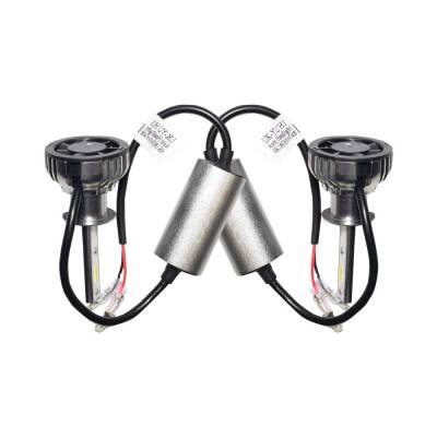 Set Led Xenon Far H1 Headlight 6000K 30W Kısa V8 MEC - 