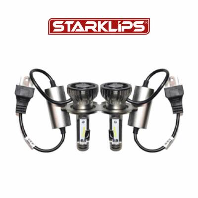 Set Led Xenon Far H27 Headlight 6000K 30W Kısa V8 MEC - 