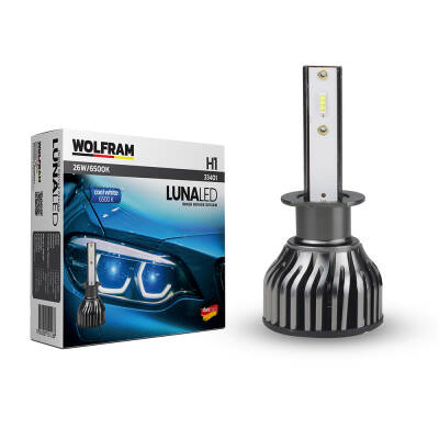 Set Led Xenon H1 Cool White Luna Wolfram - 