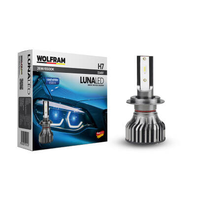 Set Led Xenon H7 Cool White Luna Wolfram - 