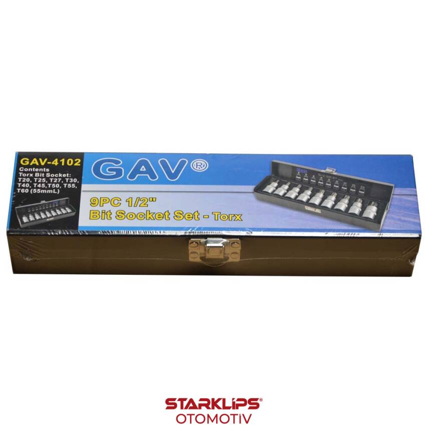 Set Lokma Torx 1/2 10 Parça Nt Toolls - 1