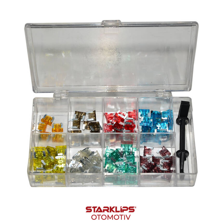 Set Mini Profil Sigorta Japon Tİp 100 Adet - 1