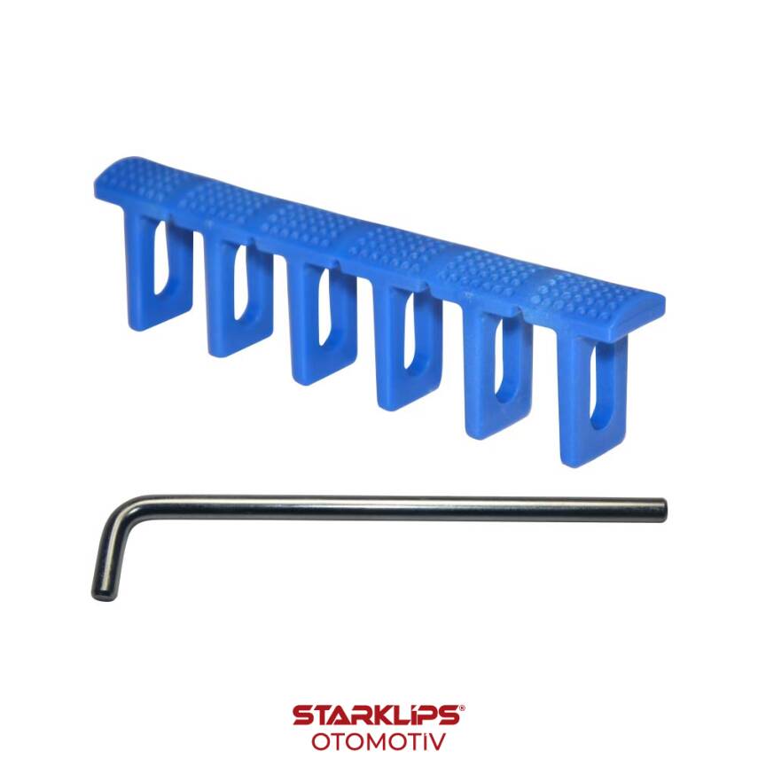 Set PDR Boyasız Göçük Düzeltme Plastiği Mavi 6 Lı Bombe 22,5mm + L Kol - 1