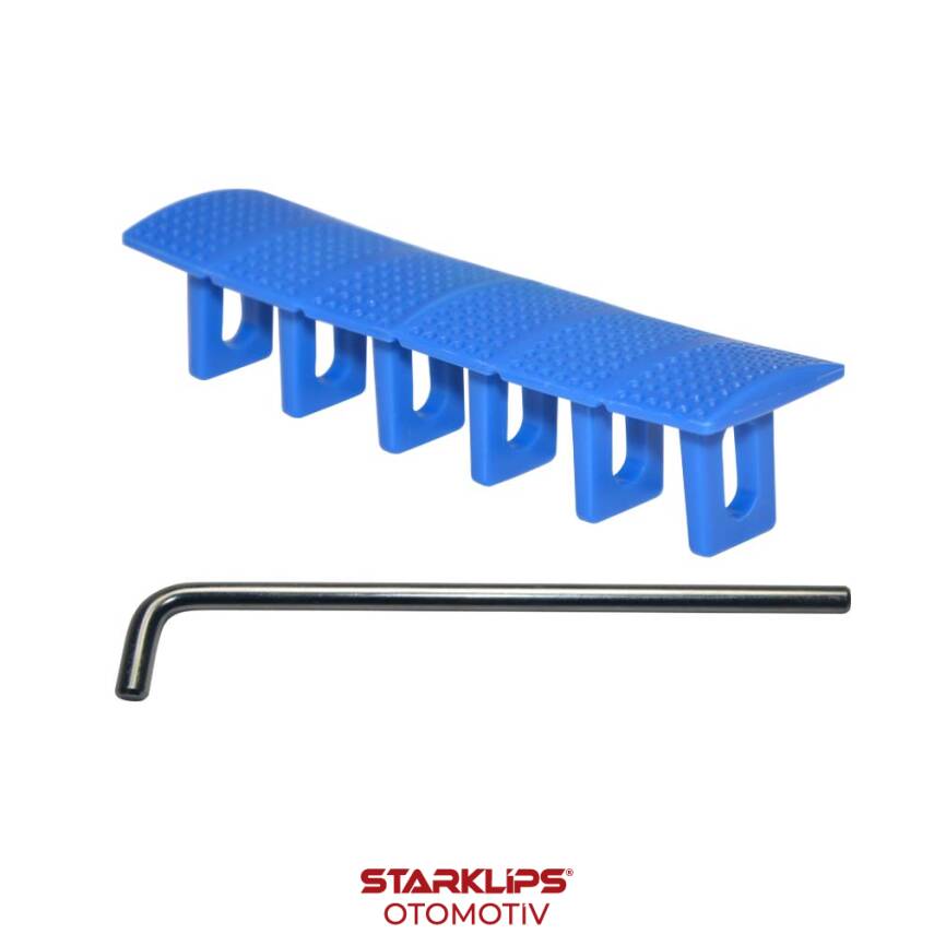 Set PDR Boyasız Göçük Düzeltme Plastiği Mavi 6 Lı Bombe 40mm + L Kol - 1