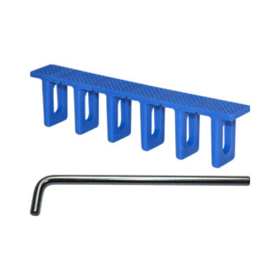 Set PDR Boyasız Göçük Düzeltme Plastiği Mavi 6 Lı Düz 22,5mm + L Kol - 