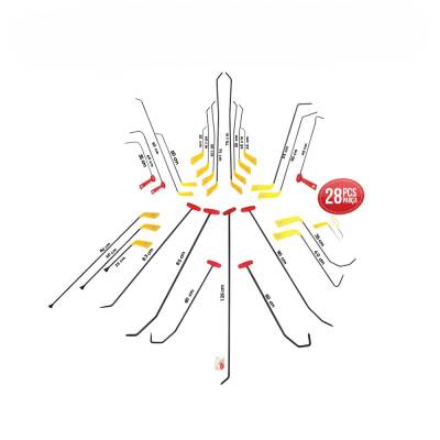 Set PDR Çubuk Boyasız Göçük Düzeltme 28 Parça Sustalı - Starklips