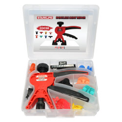 Set Pense Boyasız Göçük Çektirme Kırmızı Pdr Plastik Kutulu (YENİ) - Starklips