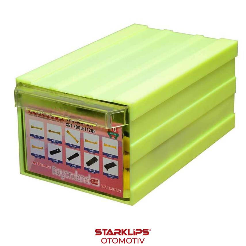 Set Plastik Kazıyıcı Ve Trim Sökme Seti 10 Parça - 1