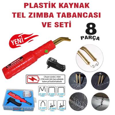 Set Plastik Tampon Tamir ve Plastik Onarımı 7 Parça - 
