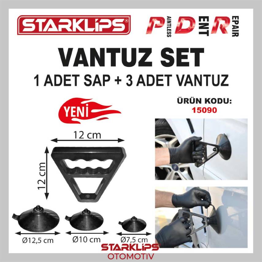 Set Vantuz 1 Adet Sap 3 Adet Vantuz - 1