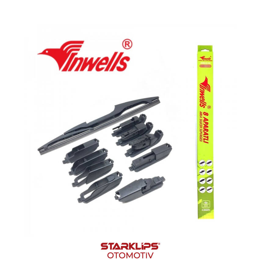 Silecek Arka 8 Aparatlı 330mm Inwells - 1