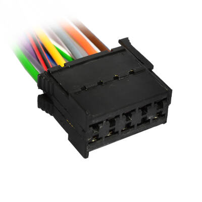 Soket 10 Kablo 10 Pinli Timer Oto Konnektörü Üniversal Erkek - 