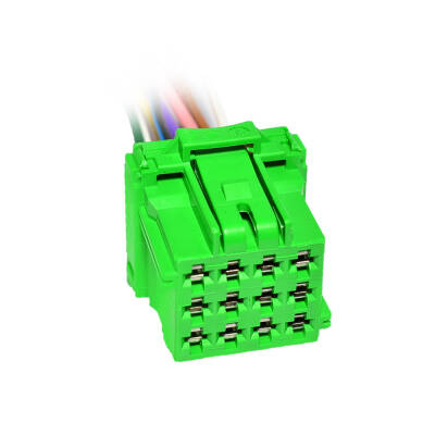 Soket 12 Kablo Jpt 12 Li Dişi Connector (Yeşil) Mercedes Kamyon Otobüs - 
