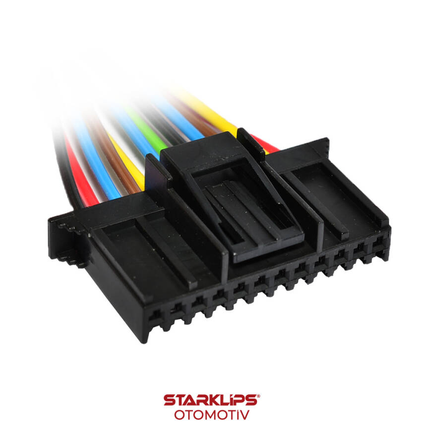 Soket 12 Kablo Sigorta Kutu Siyah Renault Megane 2 - 1