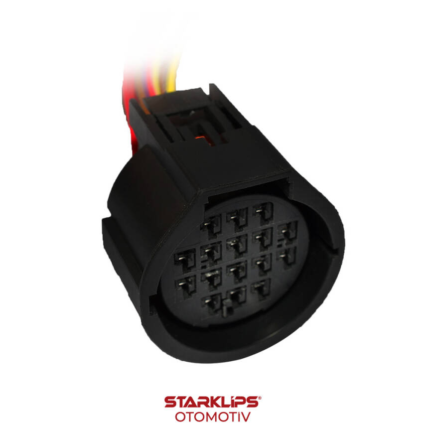 Soket 16 Kablo Far 7283-3445-30 ve 7282-3445-30 Range Rover Discovery 3 4 Jaguar Freelander 2 - 1