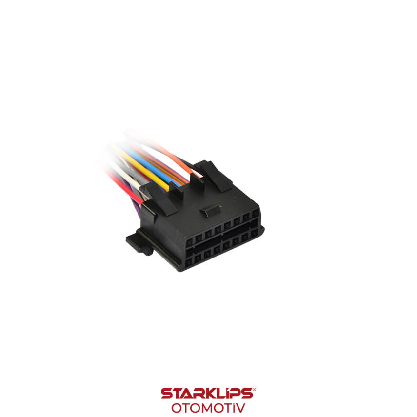 Soket 16 Kablo OBD Fiat Doblo Linea Skoda VW Gol Polo Kombi Golf Fiat - 1