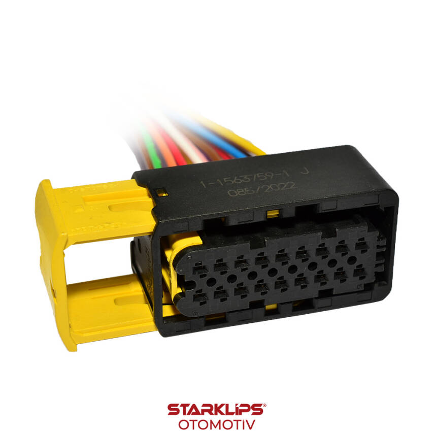 Soket 18 Kablo 1-1563759-1 İş Makina Konnektörü - 1