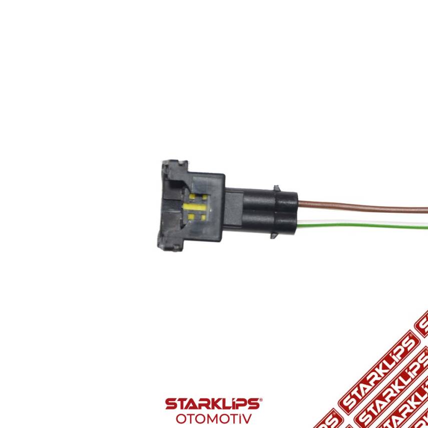 Soket 2 Kablo Benzinli Enjektör,Hararet Müşür,Rolanti Motor Fiat Opel Peugeot Citroen VW Renault - 1