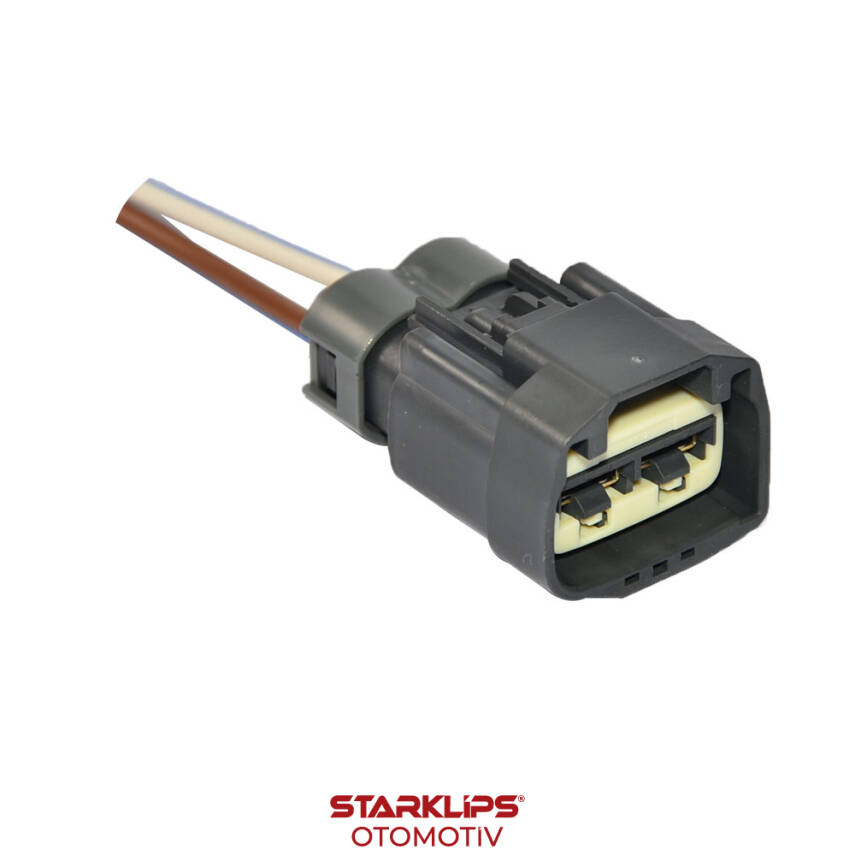 Soket 2 Kablo Direksiyon Pompa Ford Focus 2006-12 4M51 3K514 Cf, 5M51 14B271 Ca C Max - 1