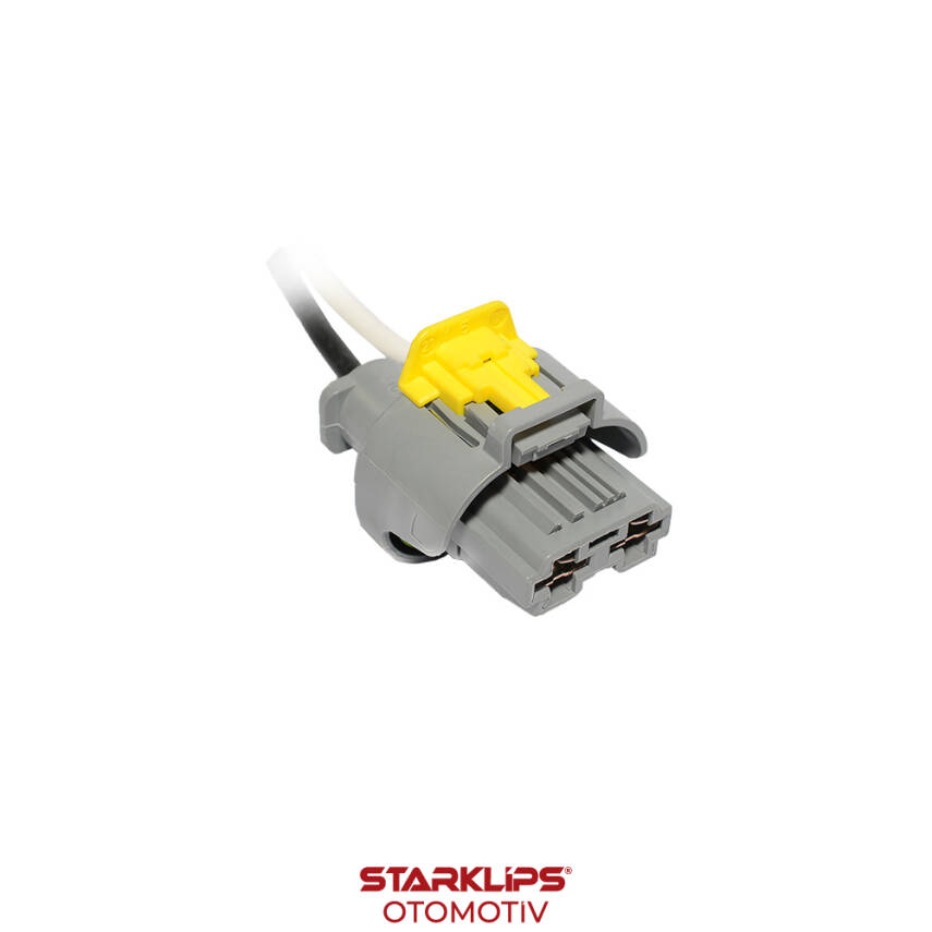 Soket 2 Kablo Direksiyon Pompa Renault Citroen Radyatör Fan 1544317-3 - 1