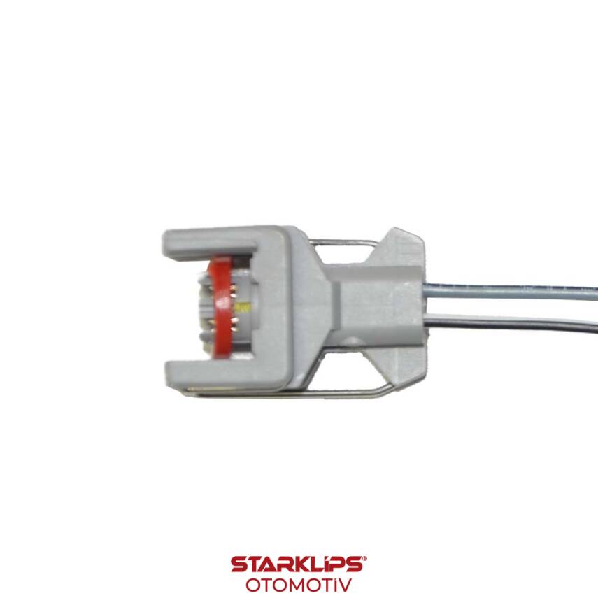 Soket 2 kablo Enjektor Renault Dacia Nissan 1.5 DCİ 166009384R 8200365186 240PC024S8014 Delphi Tip - 1
