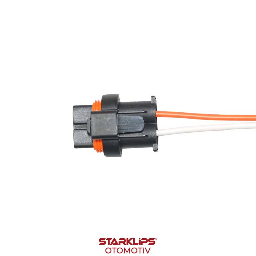 Soket 2 kablo Fan Motor Opel Fiat Renault Kango Megan Dacia Sandero 214934359R 6001549117 7701206244 - 1