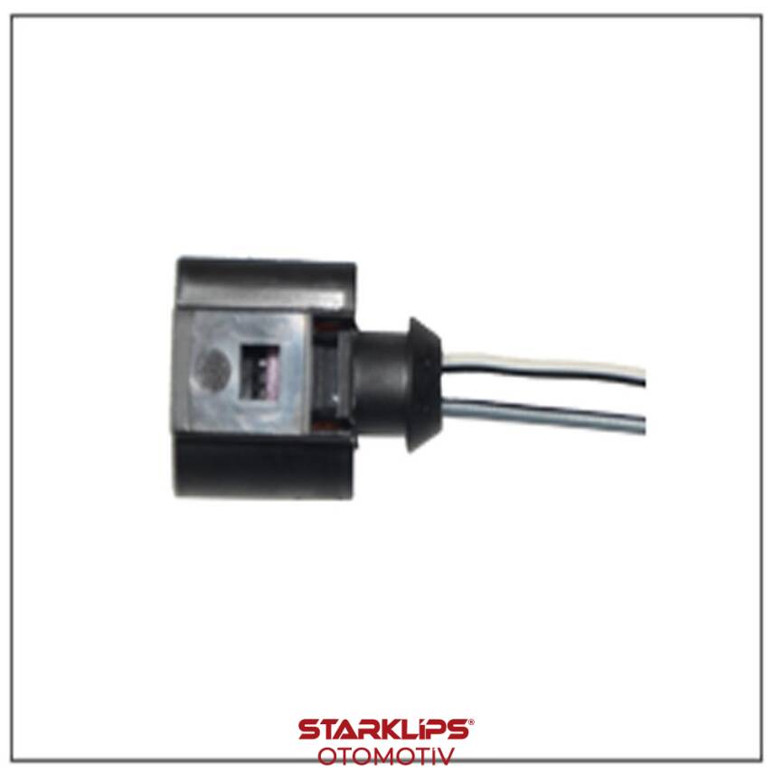 Soket 2 kablo Klima Ek Su Pompası, Plaka Lambası, Dış Sıcaklık Sensörü Geri Vites Müşür VW 1J0973702 - 1