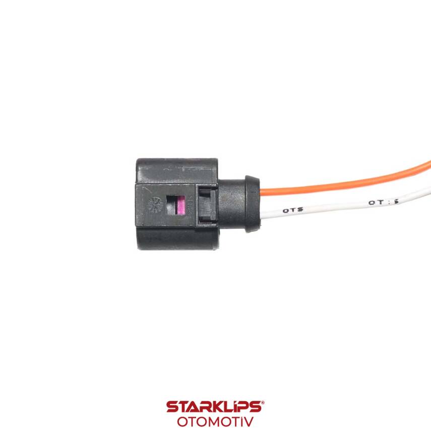 Soket 2 kablo Su Fıskiye Motor Ve Konjektör Erkek VW Ford (16466 Karşılığı ) - 1