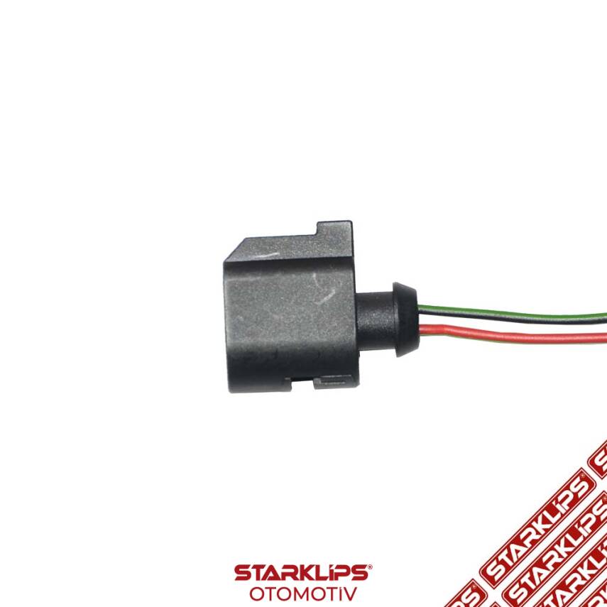 Soket 2 kablo yan Kilit, ABS Tekerlek Hız Sensörü Konektörü VW Audi Skoda Seat 8T0973702 6E0973702 - 1