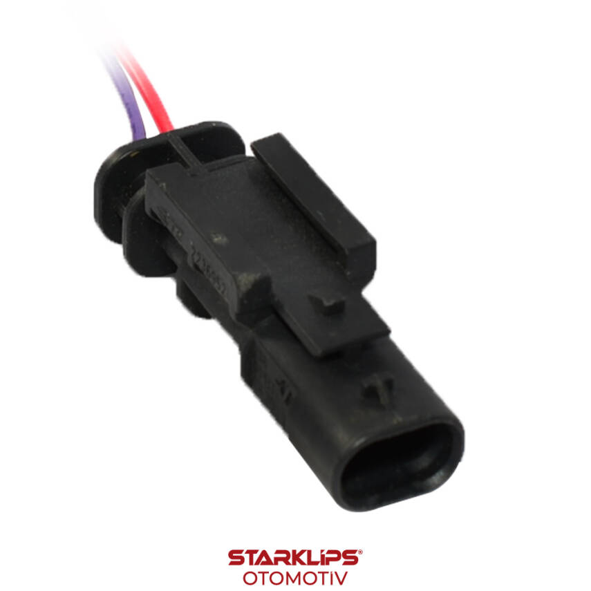 Soket 2 Kablo Yan Sinyal Erkek VW Ford 7.3L Godzilla Crank Sensor Modul - 1