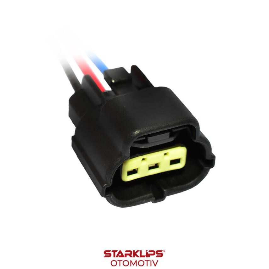 Soket 3 Kablo Denso 1.8 Konnektör eksantrik mil 174357-2 368523-1 174359-2 Toyota Volvo S60 S80 XC6 - 1