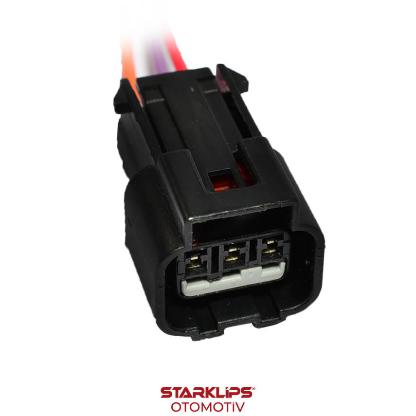 Soket 3 Kablo Hararet Müşür Marş KPB016-03427 Hyundai Kia Honda ASTRA J CORSA D Chevrolet AVEO CRUZE - 1