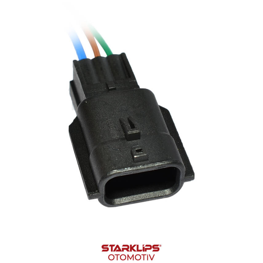 Soket 3 Kablo Km Okuyucu Klıma Müşür Erkek ABS Sensör 7283-8851-30 90980-638851 Nissan - 1