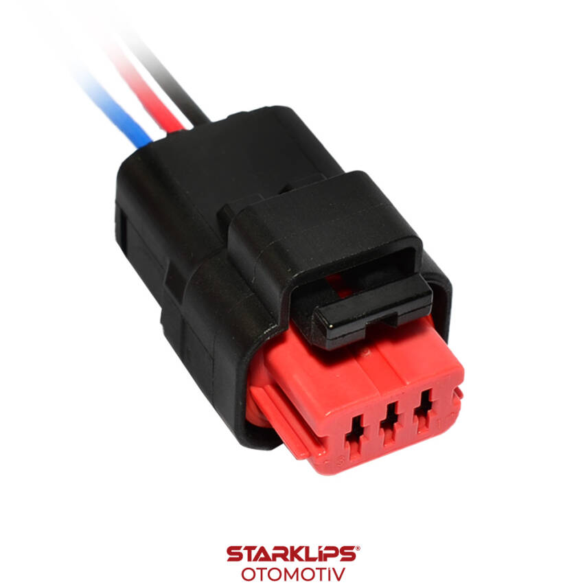 Soket 3 Kablo ray basınç sensörü konnektörü 1.6 HDI su sıcaklık sensörü Peugeot Citroen - 1