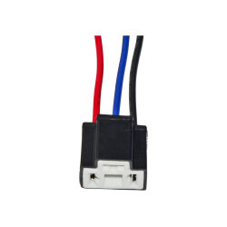 Soket 3 Kablo Seramik Far H4 Ampul İçin 15cm - 