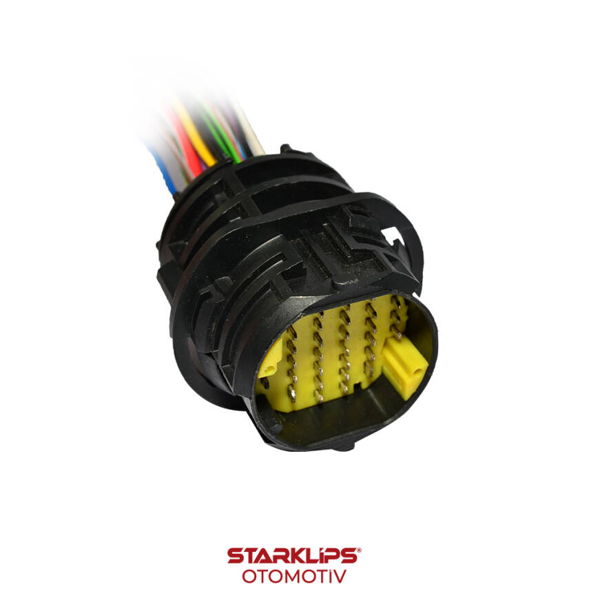 Soket 34 Kablo Kapı Erkek Fiat Linea Mauser Delphi - 1