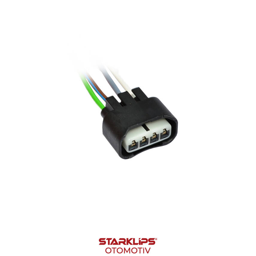 Soket 4 Kablo Ateşleme Bobin Toyota Corolla Vios Camry Rav4 7283-7449-30 90980-11885 - 1