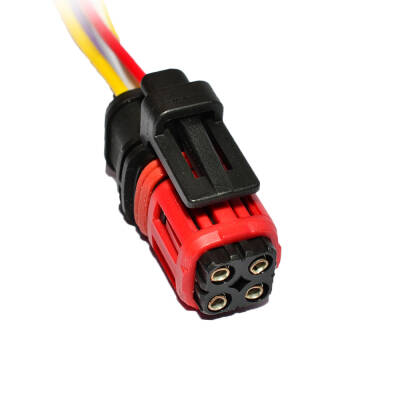 Soket 4 Kablo Enjektör Map Oksijen sensör 1337352-1 Volvo ekskavatör EC360 D12 - 