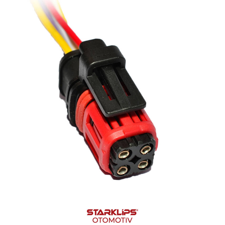 Soket 4 Kablo Enjektör Map Oksijen sensör 1337352-1 Volvo ekskavatör EC360 D12 - 1