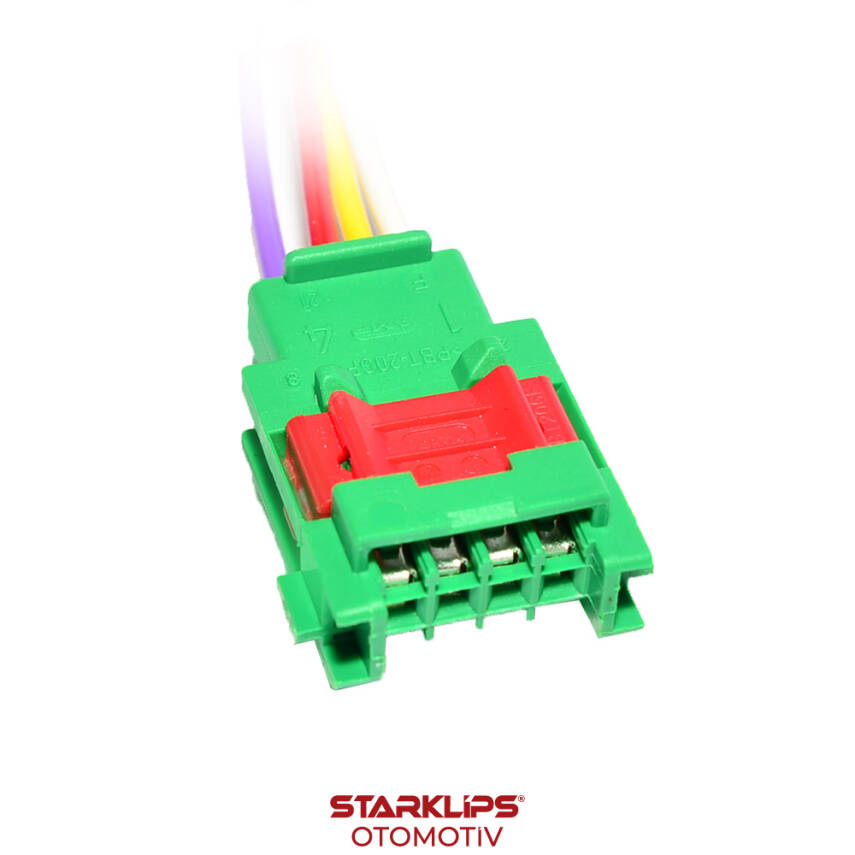 Soket 4 Kablo Fren Geri Vites Müşür Renault Peugeot Mercedes Ikaz 0031540706 (WF922249) - 1