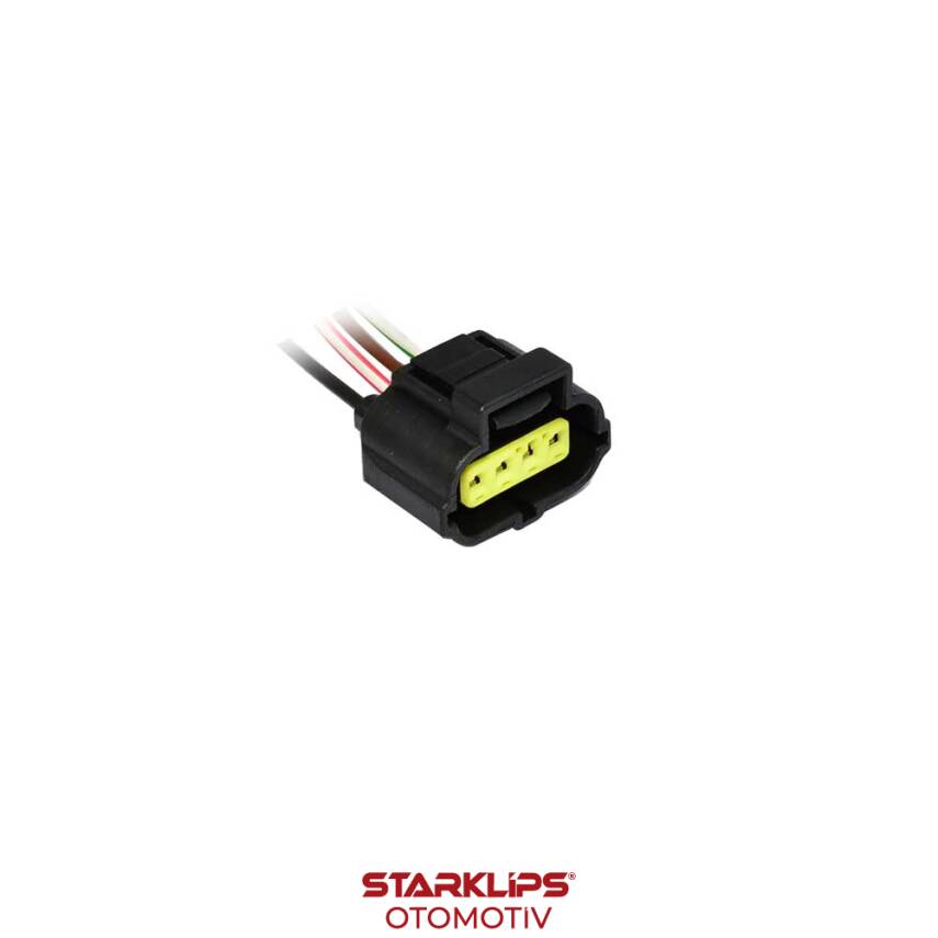 Soket 4 Kablo Gaz Kelebeği Konum Sensör TOYOTA 178399-2 184046-1 - 1