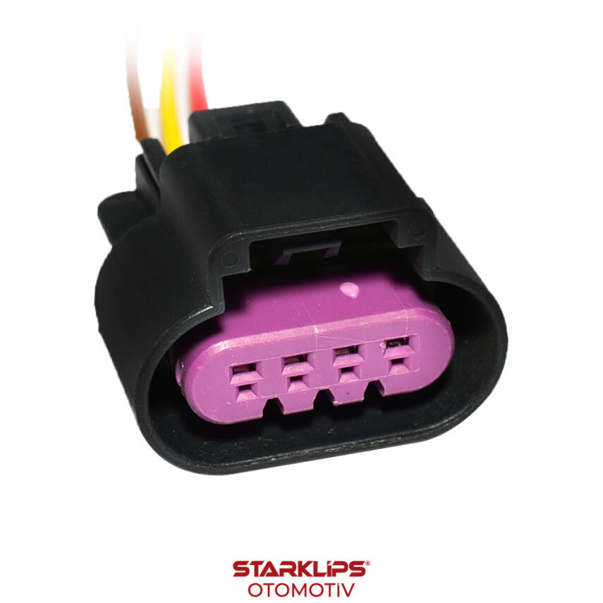 Soket 4 Kablo GM Opel Vauxhall Insignia Cadillac SAAB pompa yağı 22765779 22766967 13280095-000 - 1