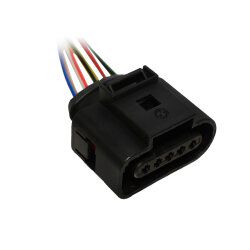 Soket 5 Kablo 1.5mm Serisi Hava Akış Ölçer Fişi 1J0973705 MAF Otomatik Su Geçirmez Konnektör Tel Örg - 