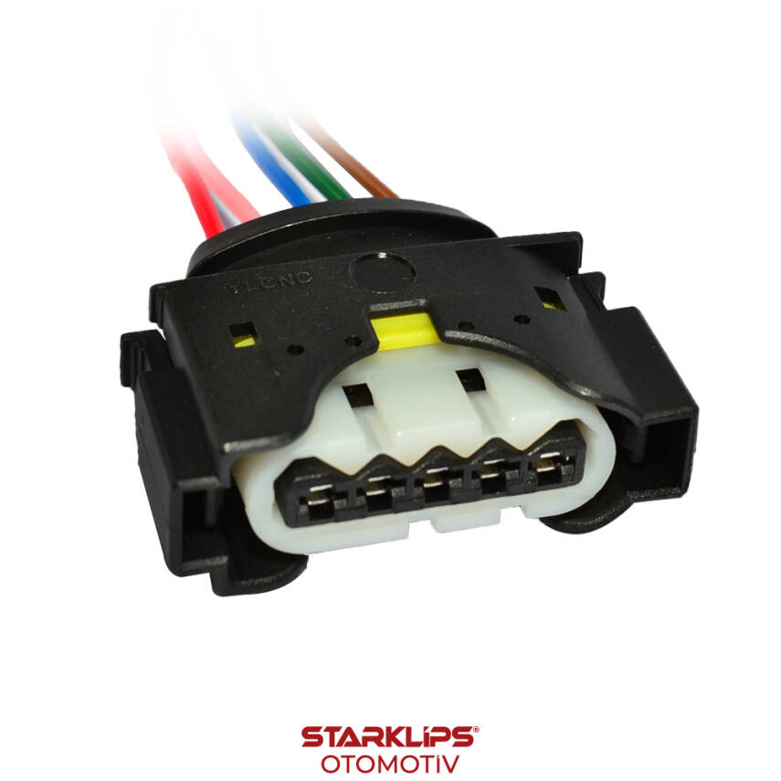 Soket 5 Kablo Akışmetre Hava Debimetre Vw T5 Maf Bmw 5 Seri - 1