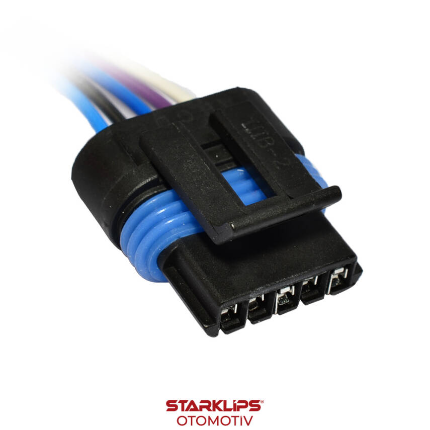 Soket 5 Kablo Egr Valf Opel GM Delphı 21 12162825 - 1