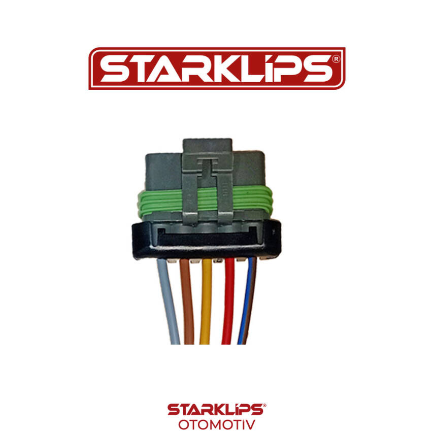 Soket 5 Kablo Silecek Motor Fiat Ducato GM Buick Chevrolet 12084891 - 1