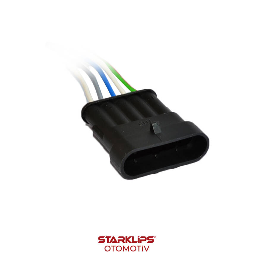 Soket 5 Kablo Tesisat ERKEK 282107-1 FİAT DOBLO DUCATO LİNEA PEUGEOT BOXER CİTROEN - 1