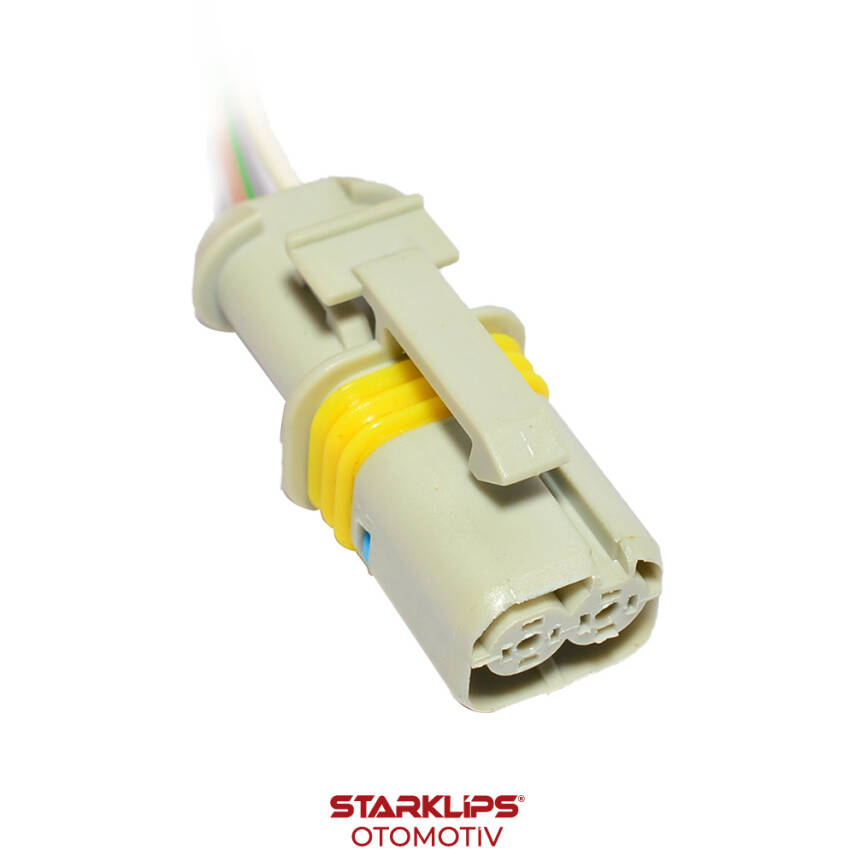 Soket 6 Kablo 2 Li Sinyal Gri Dişi 18385000002 Man Daf - 1