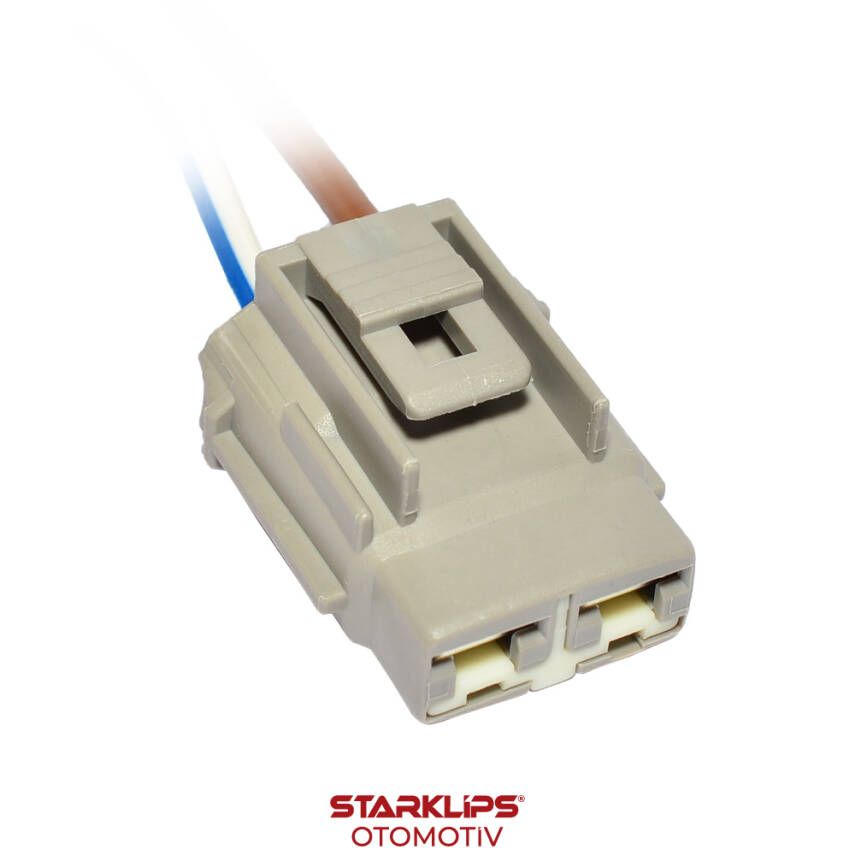 Soket 6 Kablo 2 Pin Vantilatör Fiat Linea Hyundai 6189-0172 2 Pin Sumitomo Toyota Mitsubishi - 1