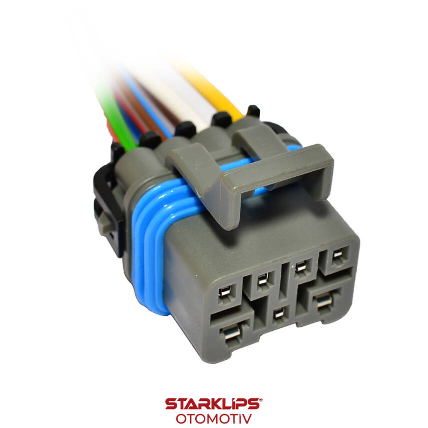 Soket 6 Kablo 7 Pin Otomatik Şanzıman Hız GM 1995-2004 - 1